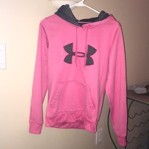 Pink/Grey Under Armour Sweatshirt